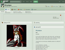 Tablet Screenshot of drlympus.deviantart.com