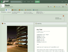 Tablet Screenshot of flipado.deviantart.com
