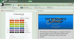 Desktop Screenshot of mattdanna.deviantart.com