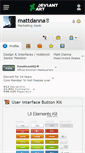 Mobile Screenshot of mattdanna.deviantart.com