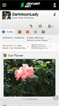 Mobile Screenshot of darkmoonlady.deviantart.com