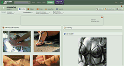 Desktop Screenshot of misslorise.deviantart.com