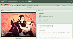 Desktop Screenshot of fred-h.deviantart.com