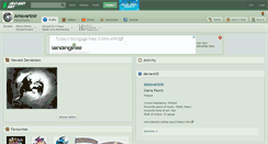 Desktop Screenshot of amsvartnir.deviantart.com