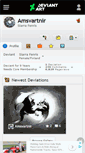 Mobile Screenshot of amsvartnir.deviantart.com