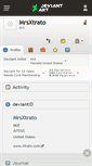 Mobile Screenshot of mrsxtrato.deviantart.com