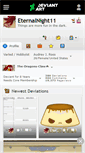 Mobile Screenshot of eternalnight11.deviantart.com