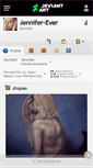 Mobile Screenshot of jennifer-ever.deviantart.com