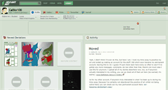 Desktop Screenshot of caliko100.deviantart.com