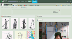 Desktop Screenshot of annalazareva.deviantart.com