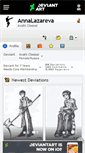 Mobile Screenshot of annalazareva.deviantart.com
