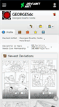 Mobile Screenshot of georgesdc.deviantart.com
