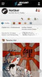 Mobile Screenshot of nortiker.deviantart.com