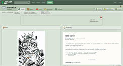 Desktop Screenshot of marrocka.deviantart.com