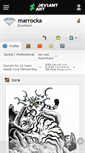 Mobile Screenshot of marrocka.deviantart.com
