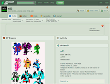 Tablet Screenshot of n53.deviantart.com