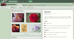 Desktop Screenshot of amazing-roses.deviantart.com