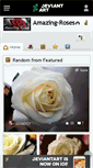 Mobile Screenshot of amazing-roses.deviantart.com