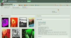 Desktop Screenshot of firefox-icewolf.deviantart.com