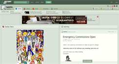 Desktop Screenshot of kalshix.deviantart.com