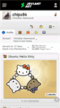 Mobile Screenshot of chipx86.deviantart.com