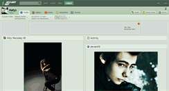 Desktop Screenshot of matys.deviantart.com