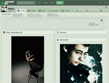 Tablet Screenshot of matys.deviantart.com