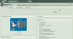 Desktop Screenshot of junior20118.deviantart.com
