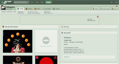 Desktop Screenshot of kotayaro.deviantart.com