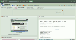 Desktop Screenshot of cronoxfan.deviantart.com