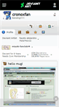 Mobile Screenshot of cronoxfan.deviantart.com