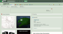 Desktop Screenshot of graph-d-art.deviantart.com