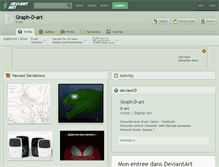 Tablet Screenshot of graph-d-art.deviantart.com