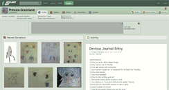 Desktop Screenshot of princess-greenland.deviantart.com