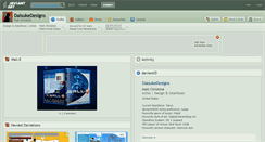 Desktop Screenshot of daisukedesigns.deviantart.com