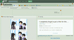 Desktop Screenshot of jahchamohm.deviantart.com