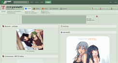 Desktop Screenshot of circle-granatapfel.deviantart.com