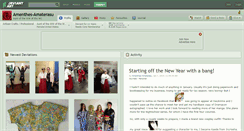 Desktop Screenshot of amenthes-amaterasu.deviantart.com