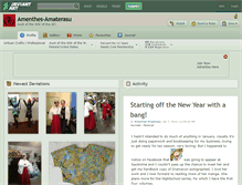 Tablet Screenshot of amenthes-amaterasu.deviantart.com