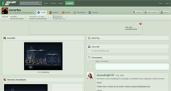 Desktop Screenshot of noverfox.deviantart.com