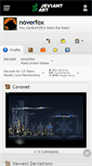 Mobile Screenshot of noverfox.deviantart.com