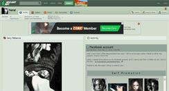 Desktop Screenshot of heral.deviantart.com