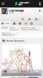 Mobile Screenshot of log-hokage.deviantart.com