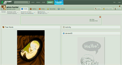 Desktop Screenshot of amos-hunter.deviantart.com