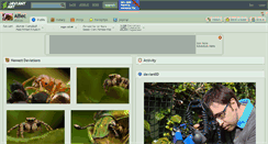Desktop Screenshot of alliec.deviantart.com