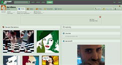Desktop Screenshot of davidiana.deviantart.com