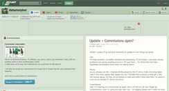 Desktop Screenshot of metamorpher.deviantart.com