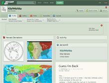 Tablet Screenshot of kila9nishika.deviantart.com