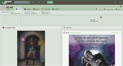Desktop Screenshot of kc-art.deviantart.com