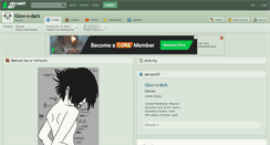 Desktop Screenshot of glow-n-dark.deviantart.com